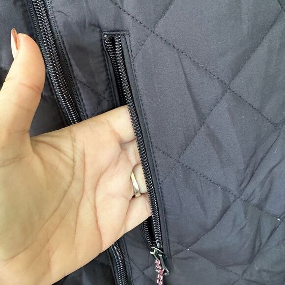 Hawke & Co. Men’s Diamond Quilted Puffer Zip Up Wind Water Resistant Jacket S - Picture 5 of 13